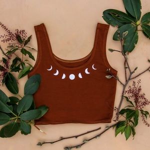 Purusha People Redwood Moon Top